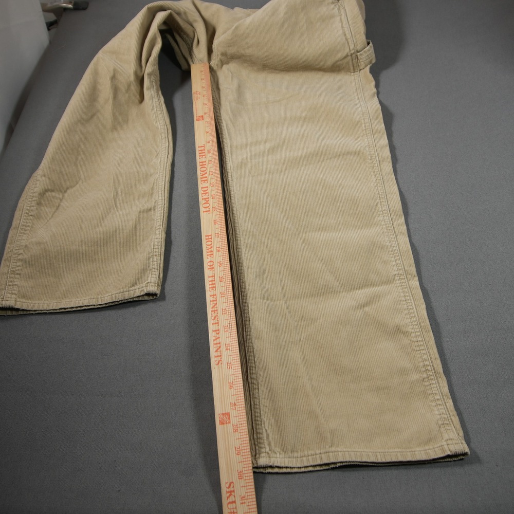 Gap 90s Loose Corduroy Carpenter Men Pants 33x30 Retro Cabin Academia Y2K - Picture 5 of 15